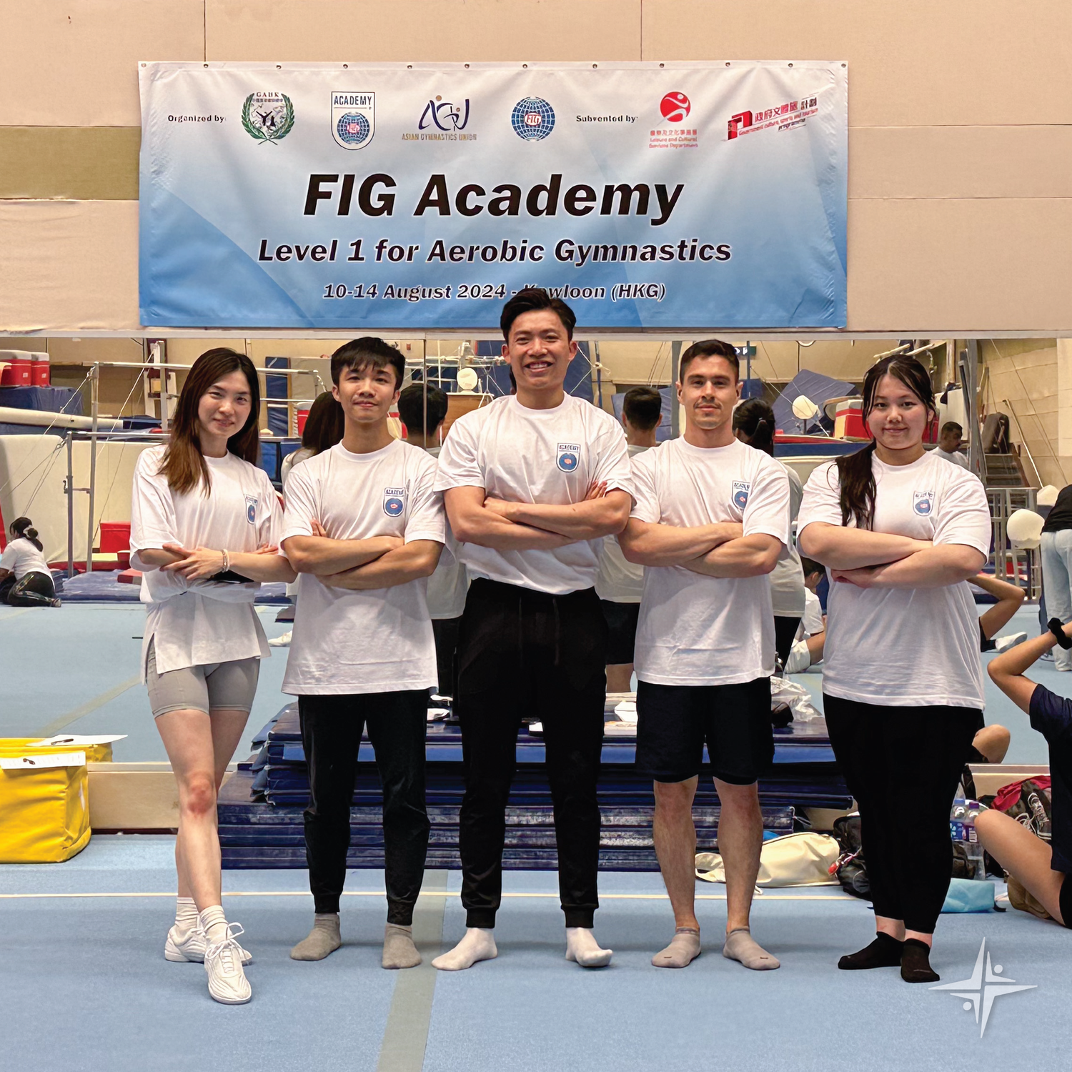 FLAIR Gymnastics教練團隊完成5天FIG國際體操聯盟教練培訓