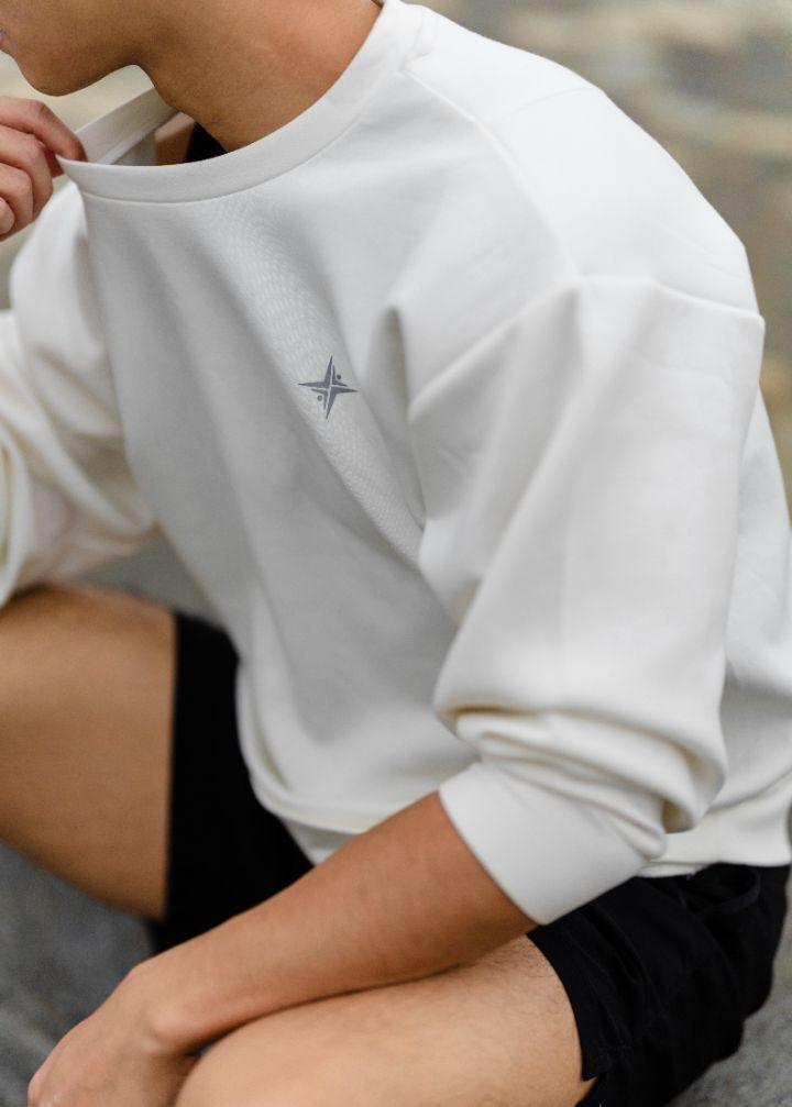 Japanese style Double-faced Nylon Sweater